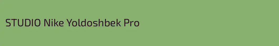STUDIO Nike Yoldoshbek Pro